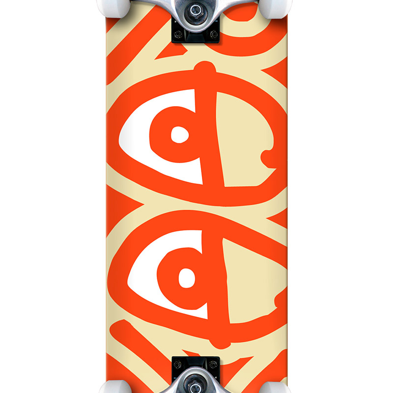 Krooked Eyes III Complete Skateboard 7.75 Krooked Eyes III Complete Skateboard 7.75
