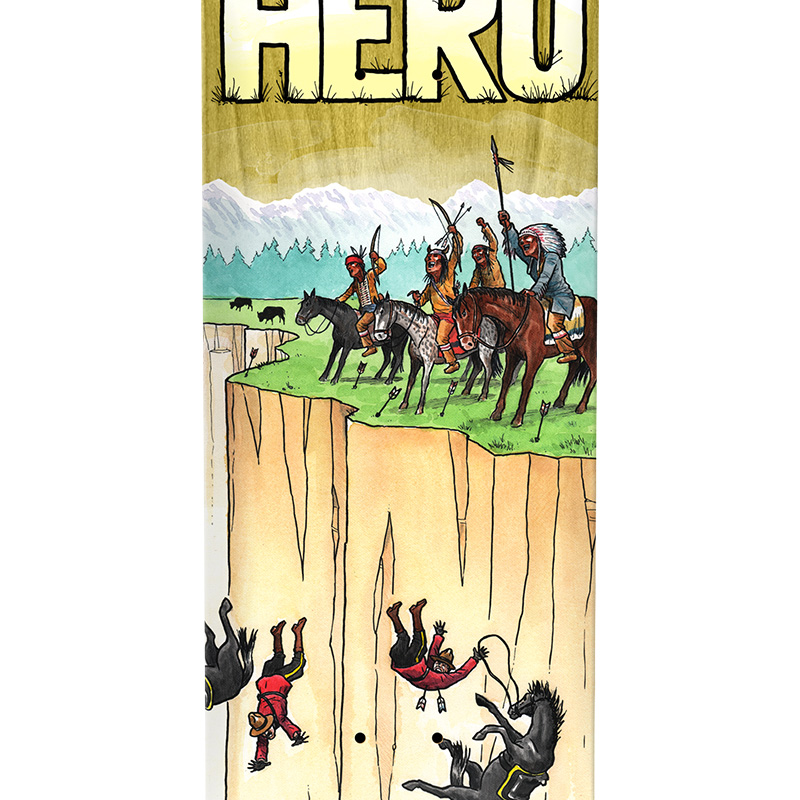 Anti Hero Joe Buffalo Skateboard Deck 8.5 Anti Hero Joe Buffalo Skateboard Deck 8.5