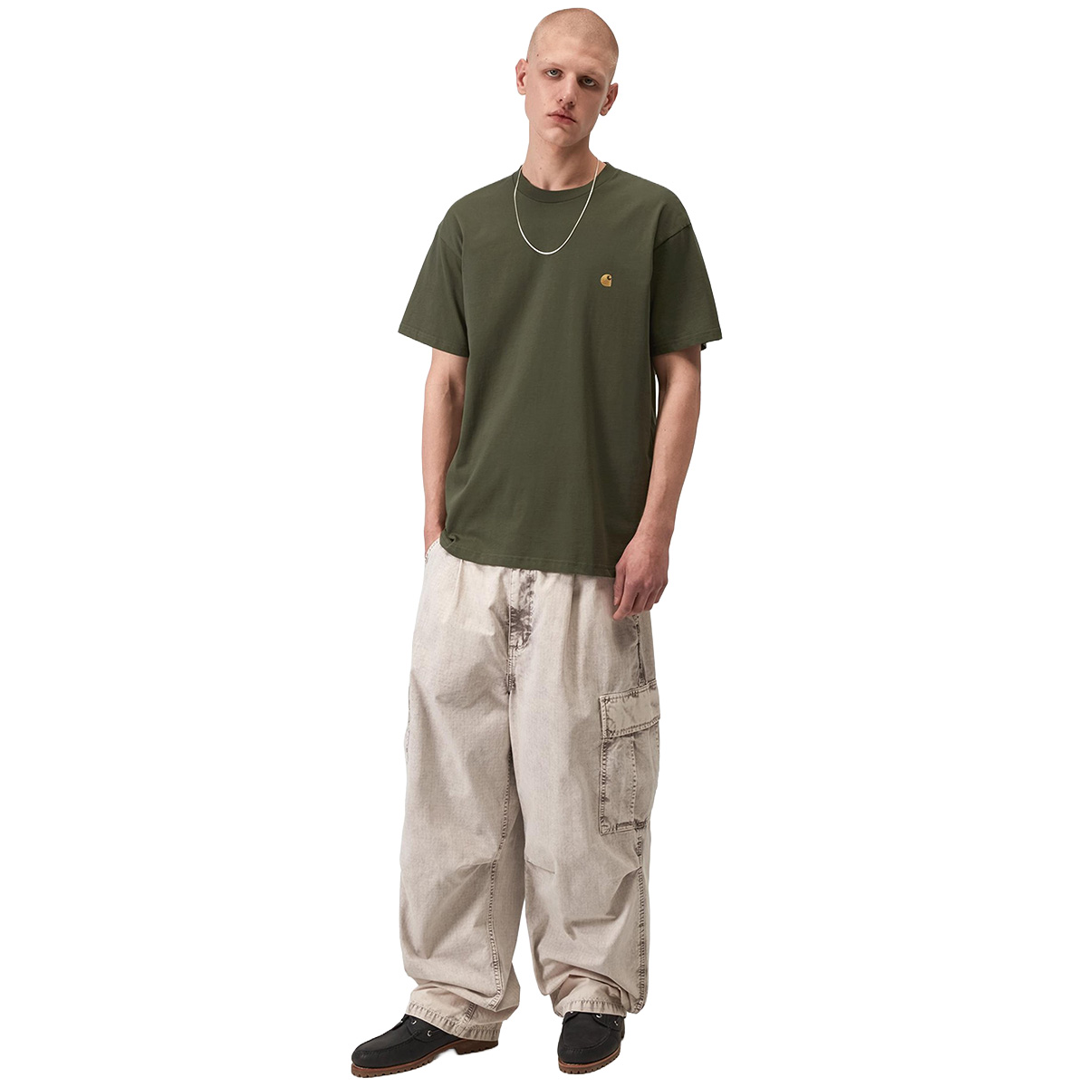 Carhartt WIP Chase T-Shirt Leaf/Gold