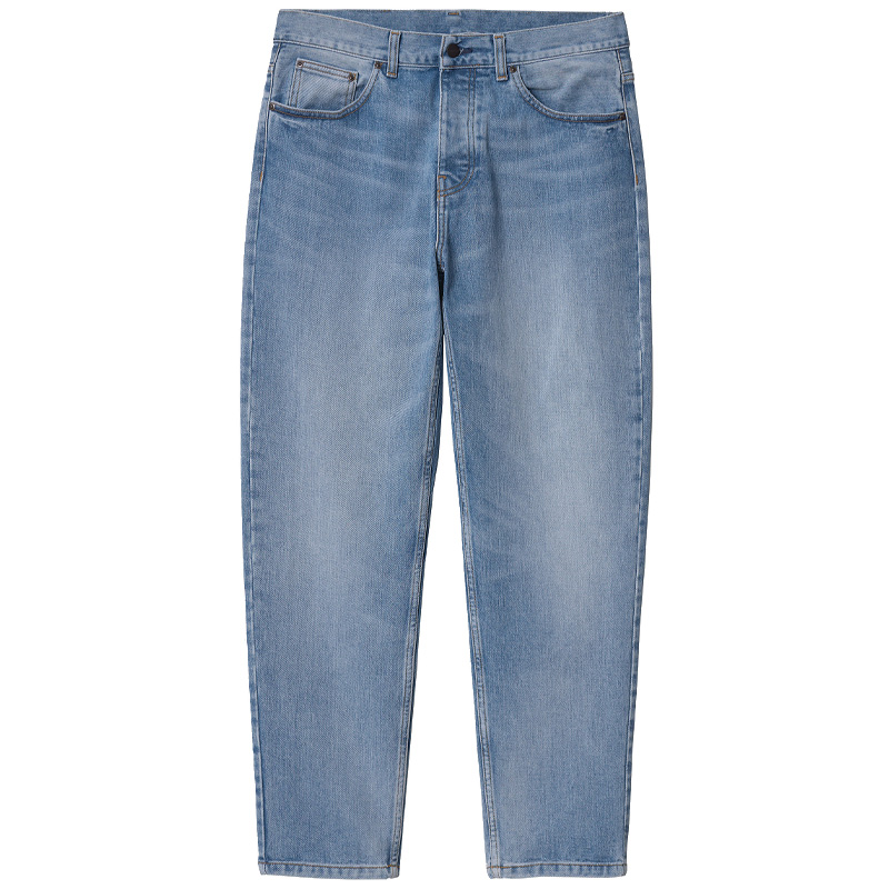 Carhartt WIP Newel Pant Blue Light Used Wash