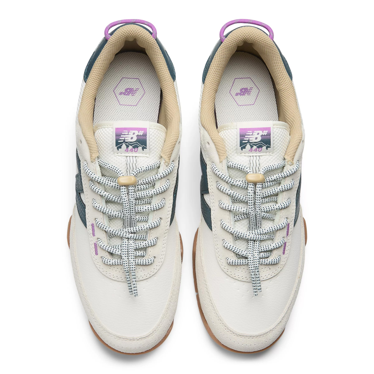 New Balance Numeric 440 Trail Sea Salt/Teal New Balance Numeric 440 Trail Sea Salt/Teal