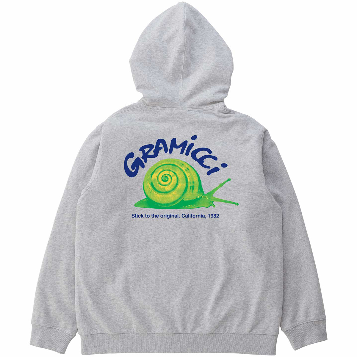 Gramicci Snail Hooded Sweater Heather Ash Gramicci Snail Hooded Sweater Heather Ash