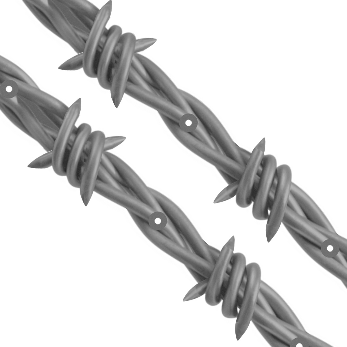 Opera Barbwire Rails -set of 2-