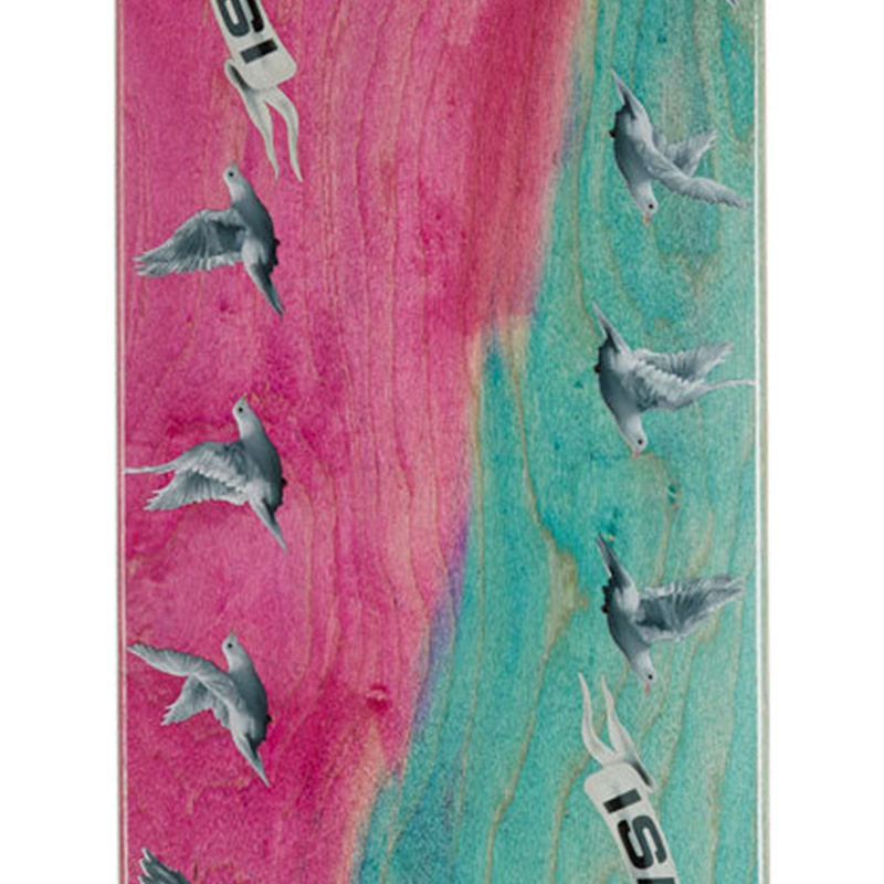 Real Ishod Mobius Twin Tail Skateboard Deck Grey 8.0 Real Ishod Mobius Twin Tail Skateboard Deck Grey 8.0