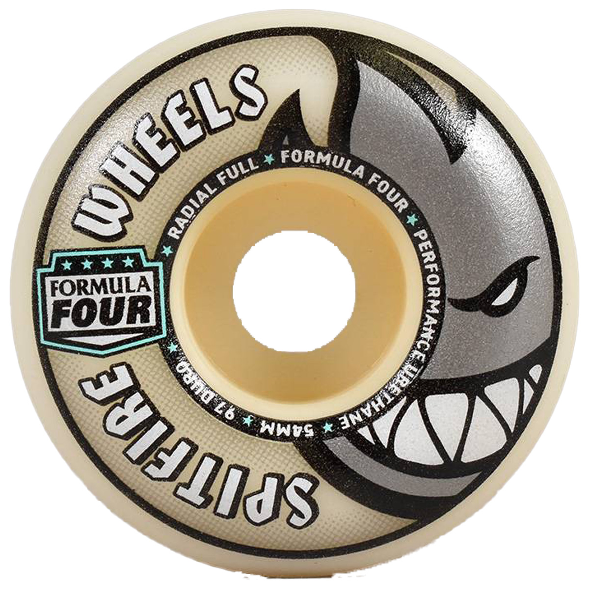 Spitfire Formula Four Radial Full Wheels 97D 54mm