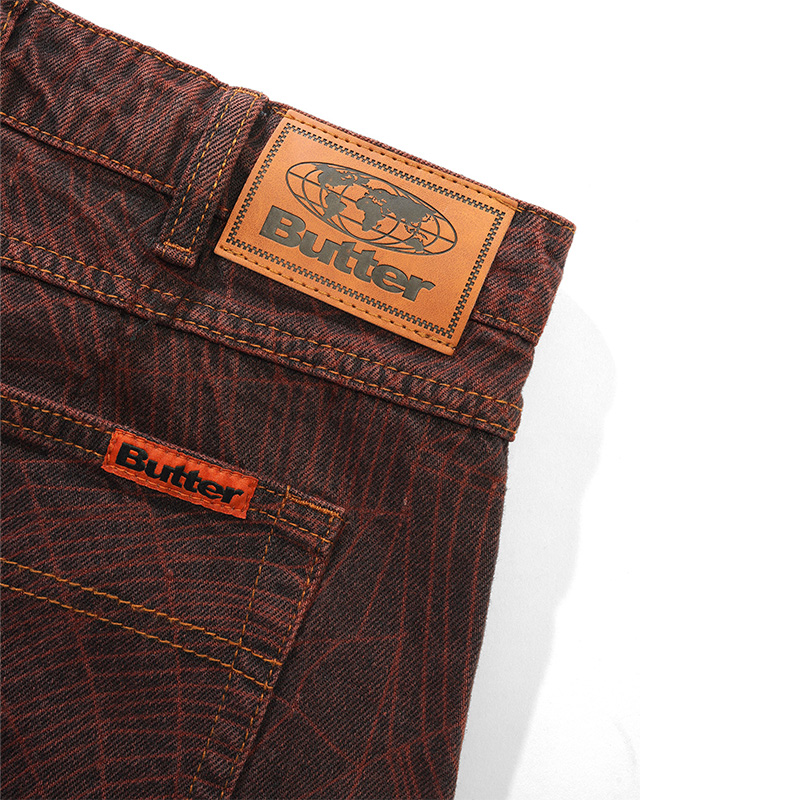 Butter Goods Web Denim Jeans Brick Butter Goods Web Denim Jeans Brick
