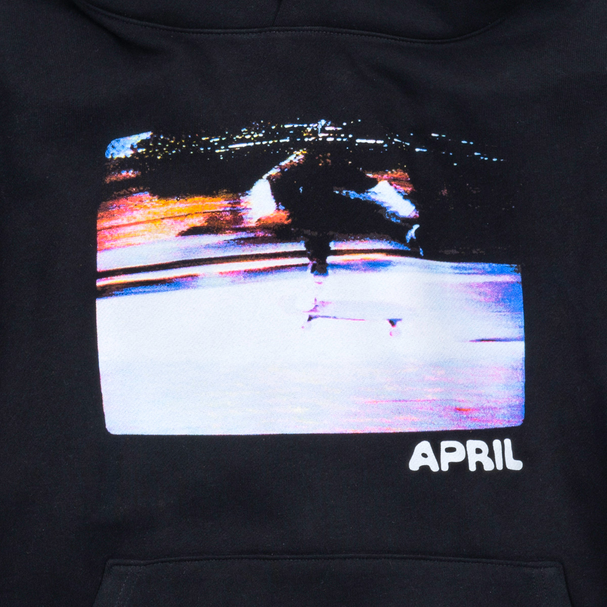 April Guy 1990 Hooded Sweater Black April Guy 1990 Hooded Sweater Black