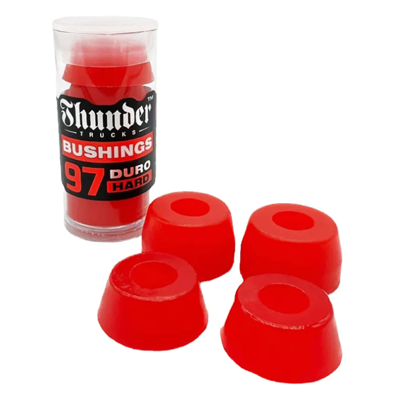 Thunder Premium Bushings 97DU Clear red Thunder Premium Bushings 97DU Clear red