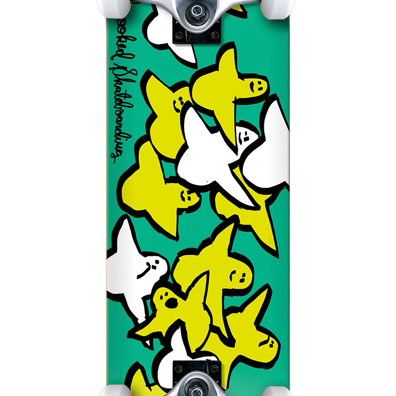 Krooked Birds Complete Skateboard 8.06