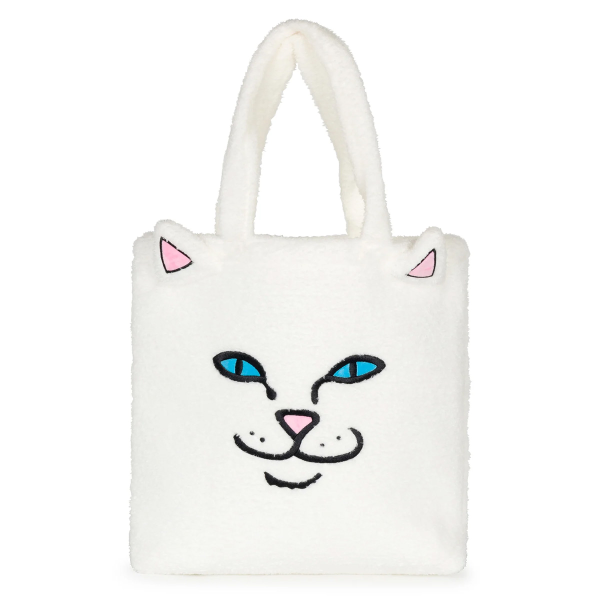 RipnDip Lord Nermal Fluffy Tote White RipnDip Lord Nermal Fluffy Tote White