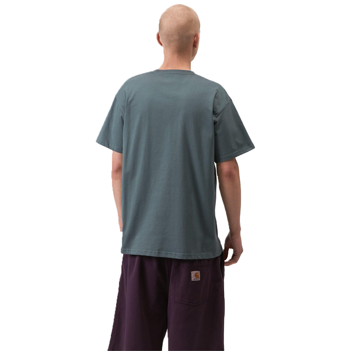 Carhartt WIP Chase T-Shirt Cozy Blue/Gold