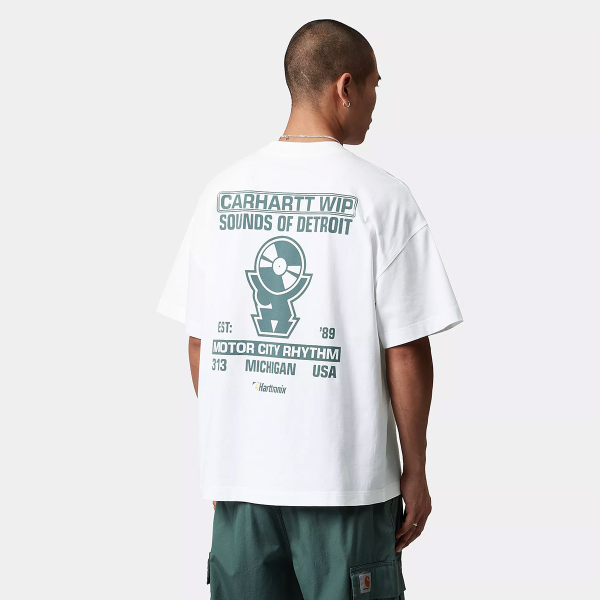 Carhartt WIP Harttronix T-Shirt White Carhartt WIP Harttronix T-Shirt White