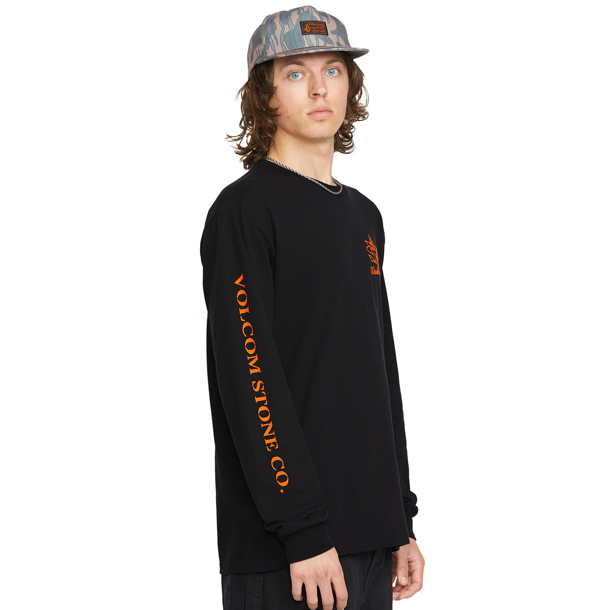Volcom Excavator Longsleeve T-Shirt Black
