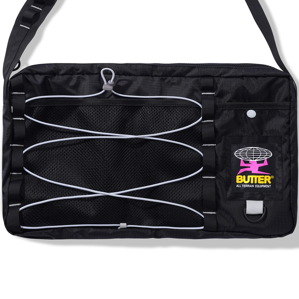 Butter Goods Express Side Bag Black Butter Goods Express Side Bag Black