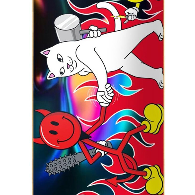 RIPNDIP Nerm VS Devilman Skateboard Deck 8.25