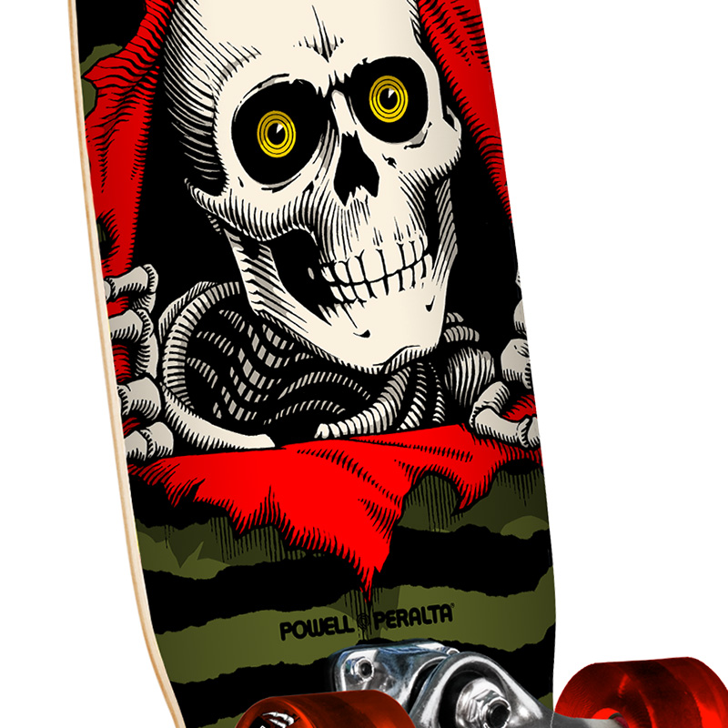 Powell Peralta MICRO Mini Ripper 59mm 80a Cruiser Wheels Complete Cruiser Olive 7.5 Powell Peralta MICRO Mini Ripper 59mm 80a Cruiser Wheels Complete Cruiser Olive 7.5