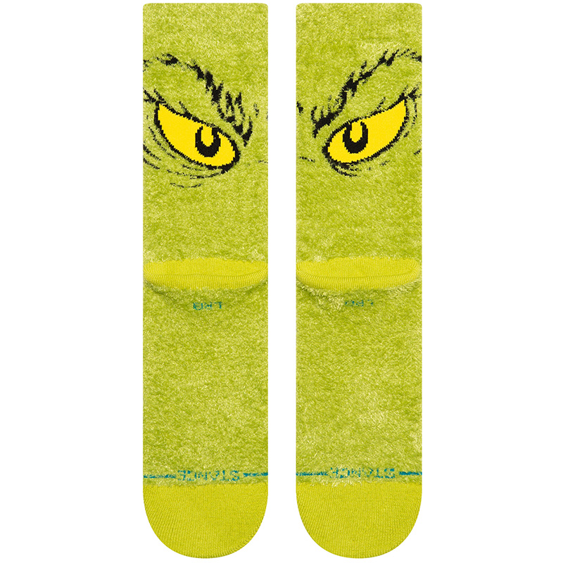 Stance Da Da Dagrinch Socks Green Stance Da Da Dagrinch Socks Green