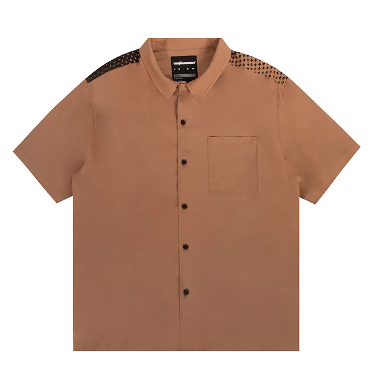 The Hundreds Face Woven Shirt Brass