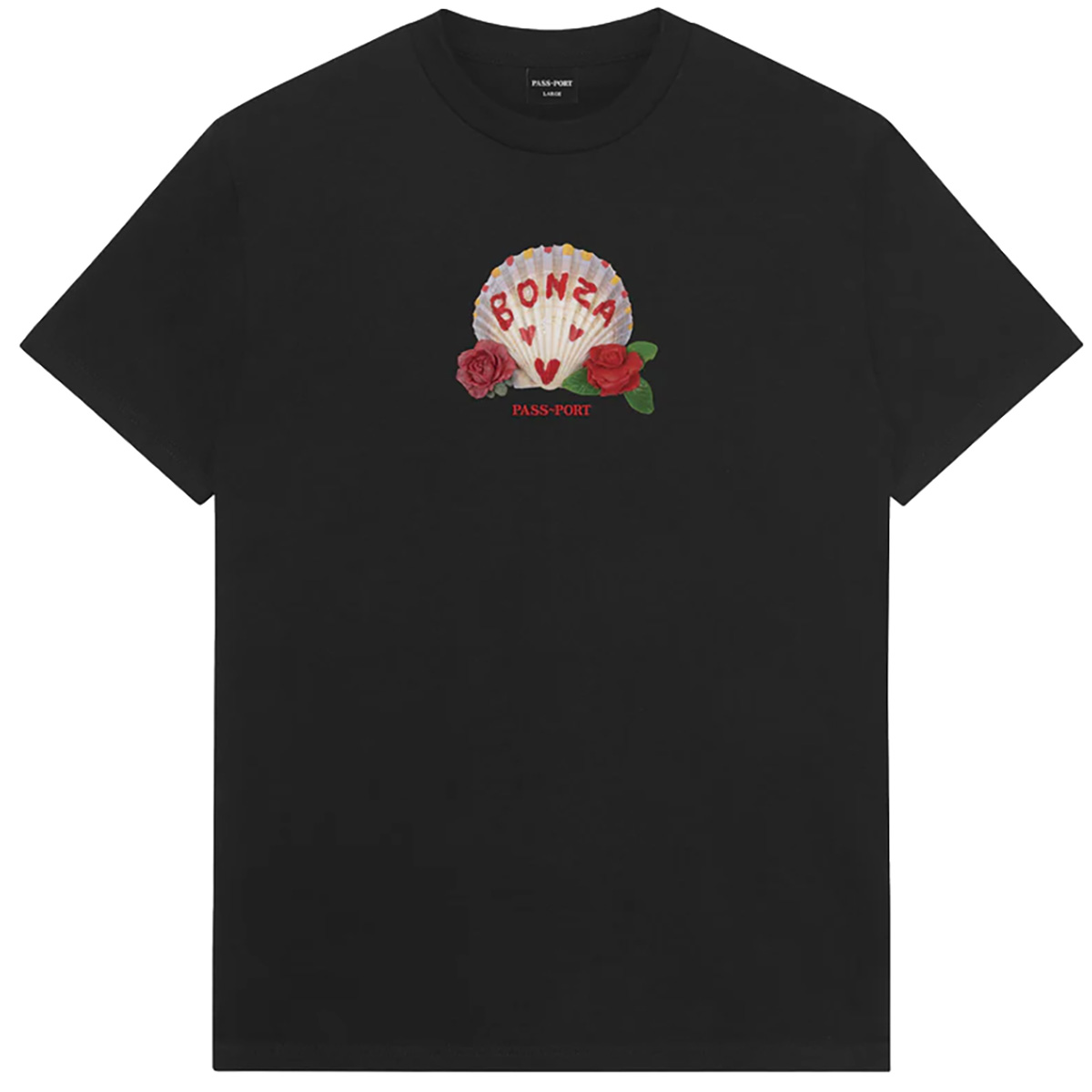 Pass-Port Bonza T-shirt Black Pass-Port Bonza T-shirt Black