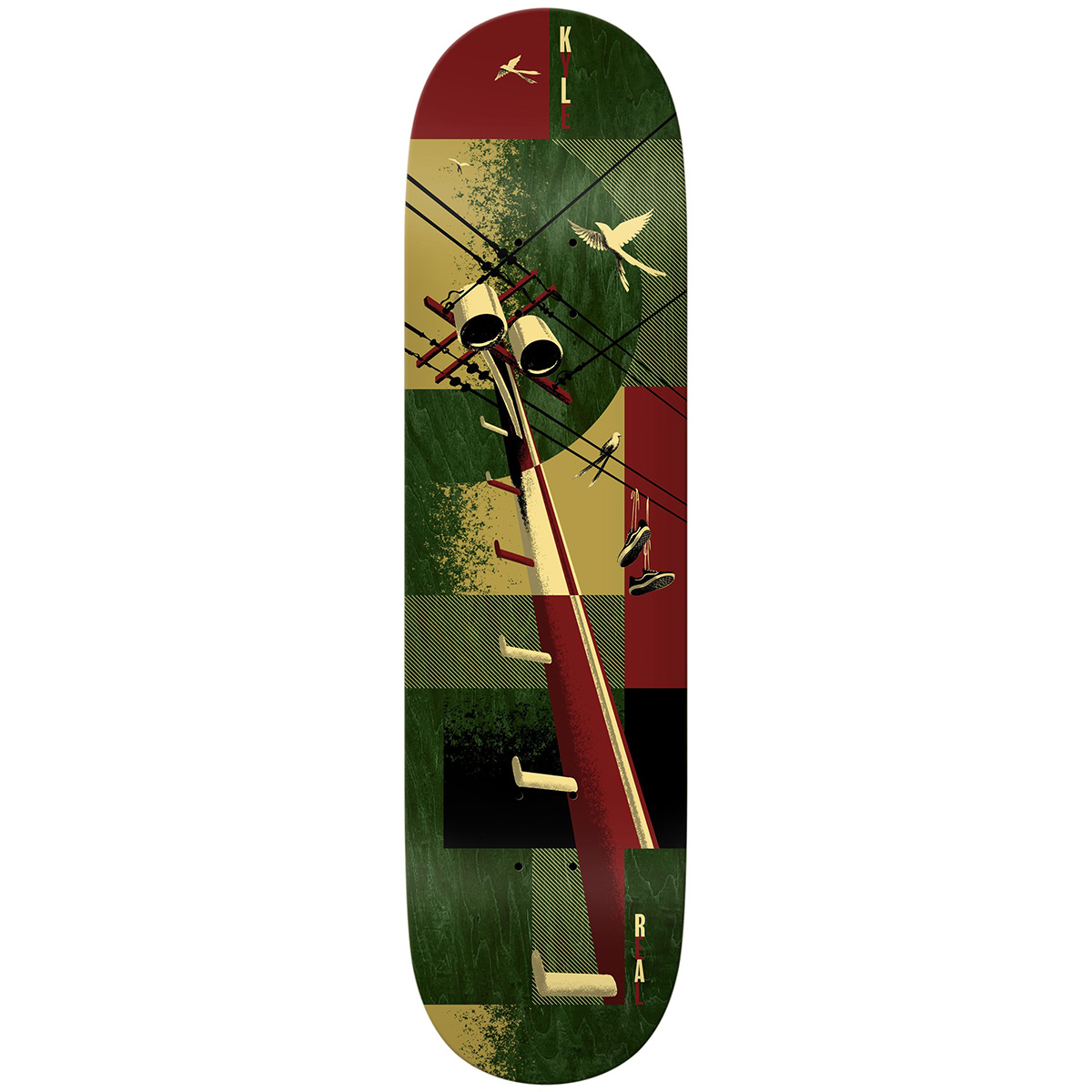 Real Kyle Looking Up Skateboard Deck 8.25