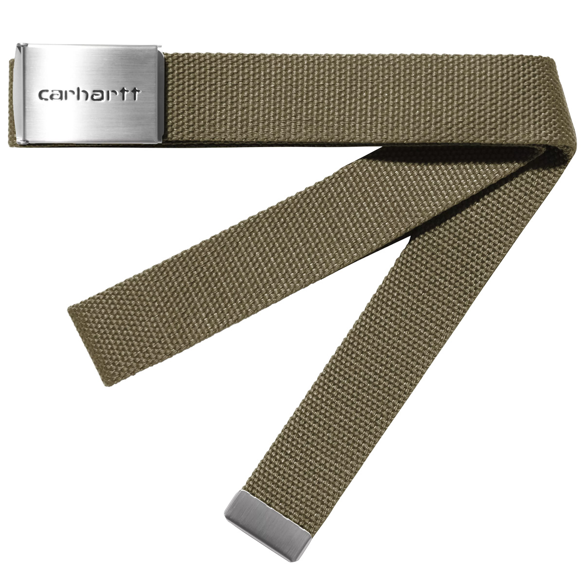 Carhartt WIP Clip Belt Chrome Brass