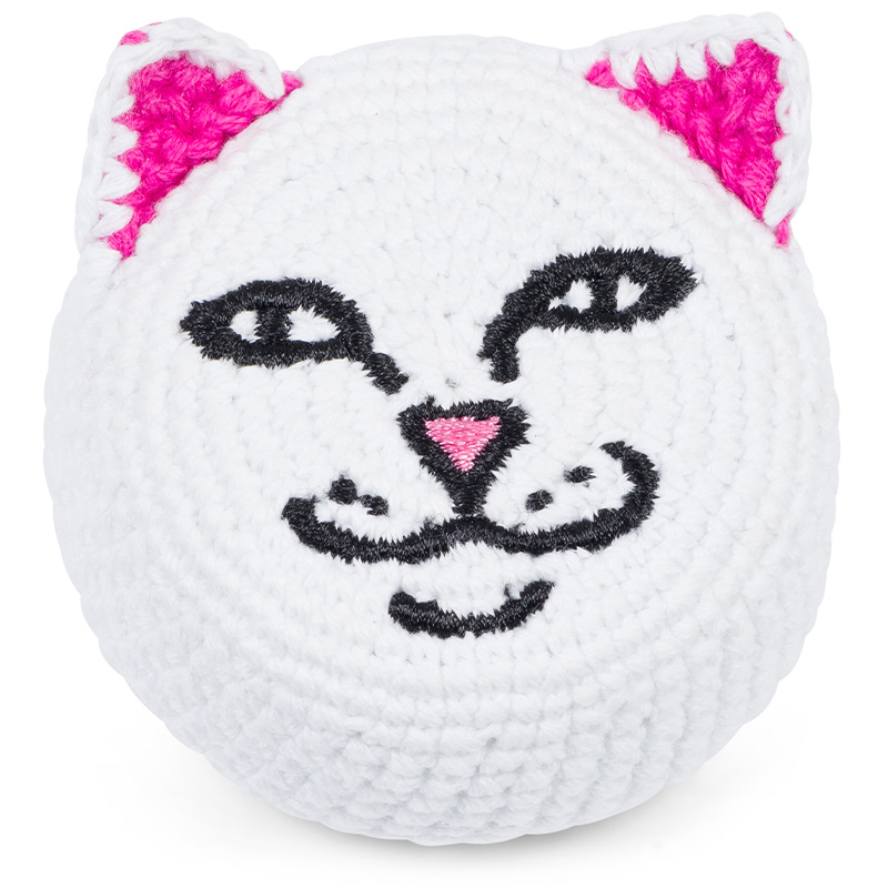 RIPNDIP Lord Nermal Hacky Sack White RIPNDIP Lord Nermal Hacky Sack White