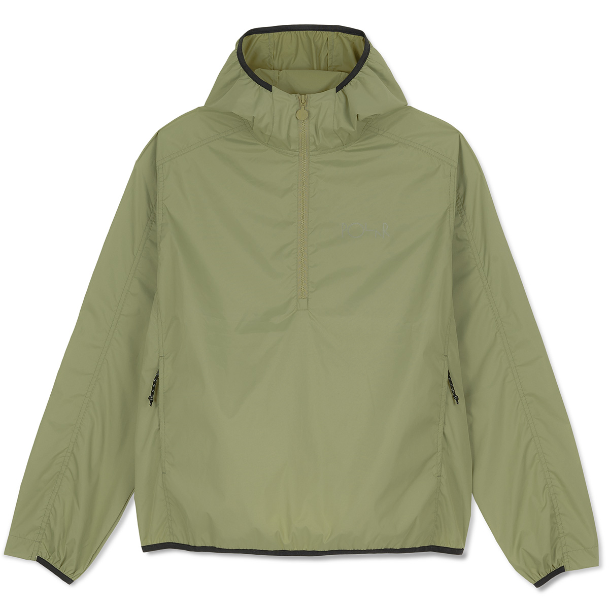 Polar Packable Anorak Jacket Dirty Green