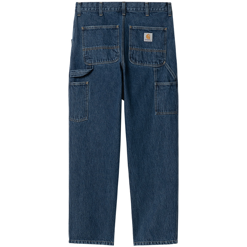 Carhartt WIP Single Knee Pant Blue Stone Washed Carhartt WIP Single Knee Pant Blue Stone Washed