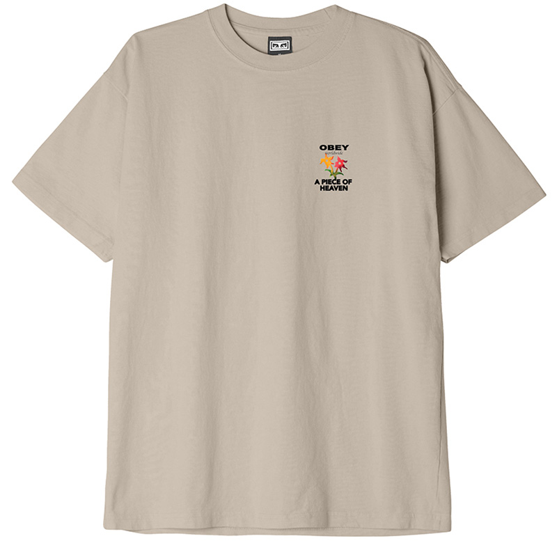 Obey A Piece Of Heaven T-Shirt Irish Cream Obey A Piece Of Heaven T-Shirt Irish Cream