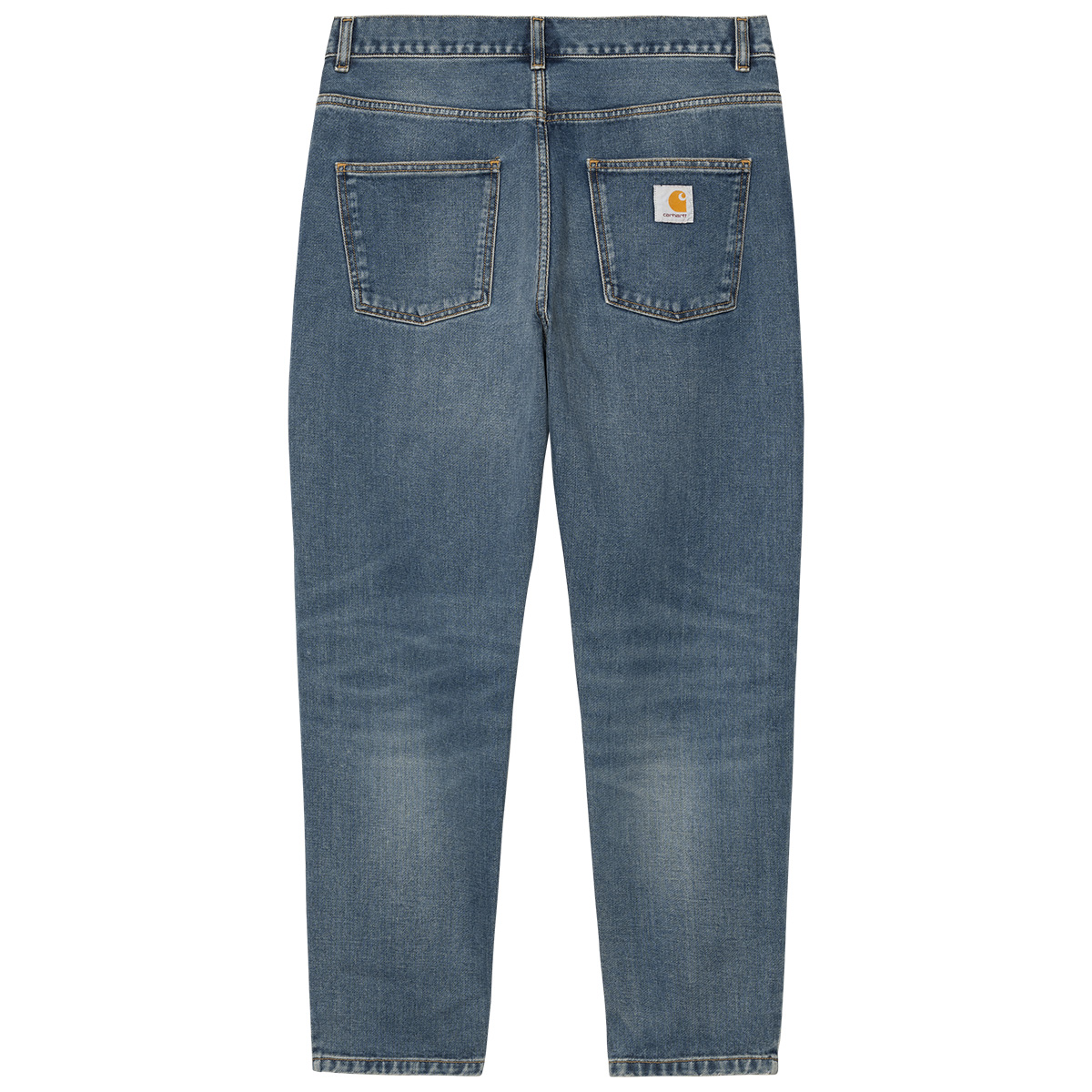 Carhartt WIP Newel Pant Blue Dark Used Wash