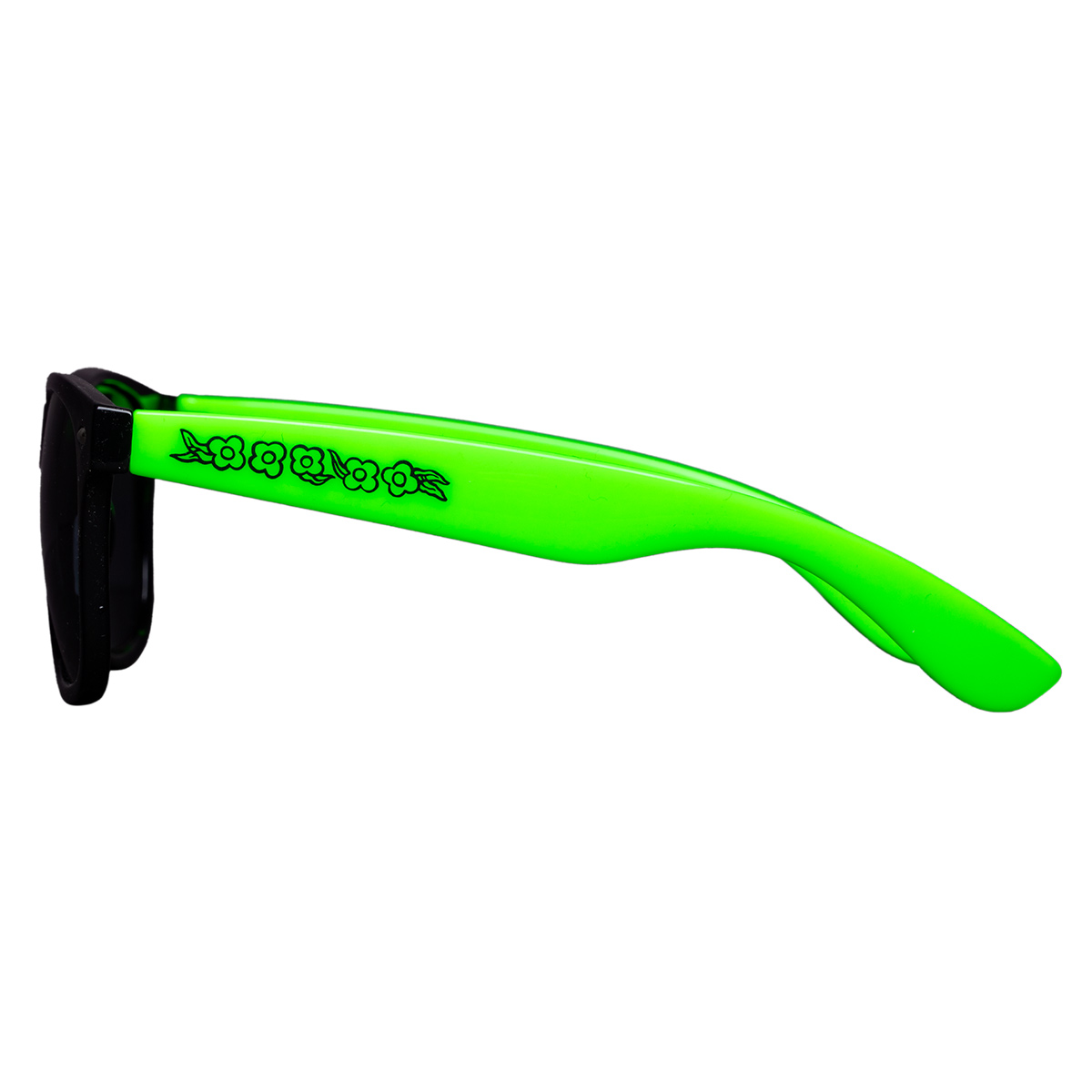 Krooked Eyes Sunglasses Green/Black