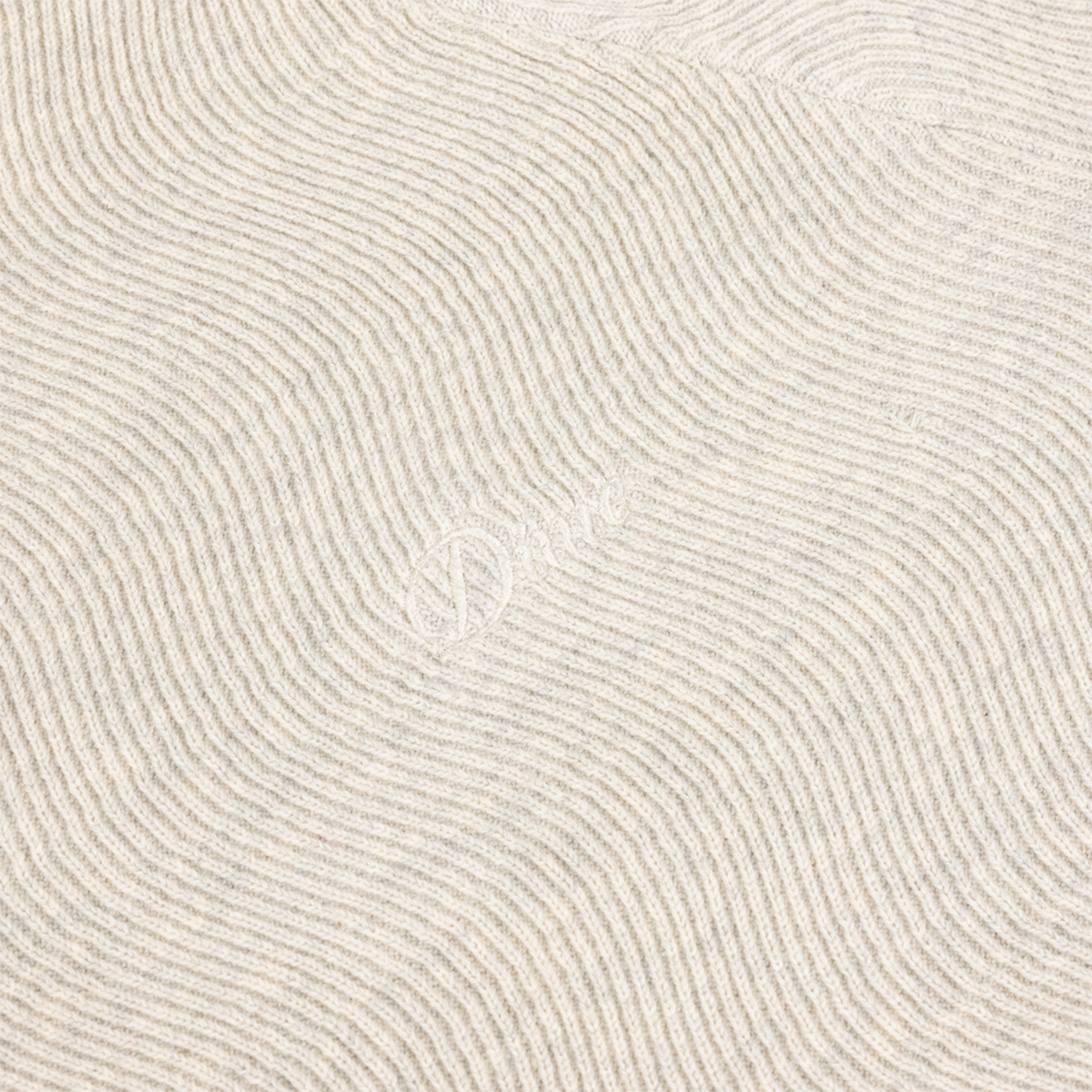 Dime Cable Knit Polo Oatmeal