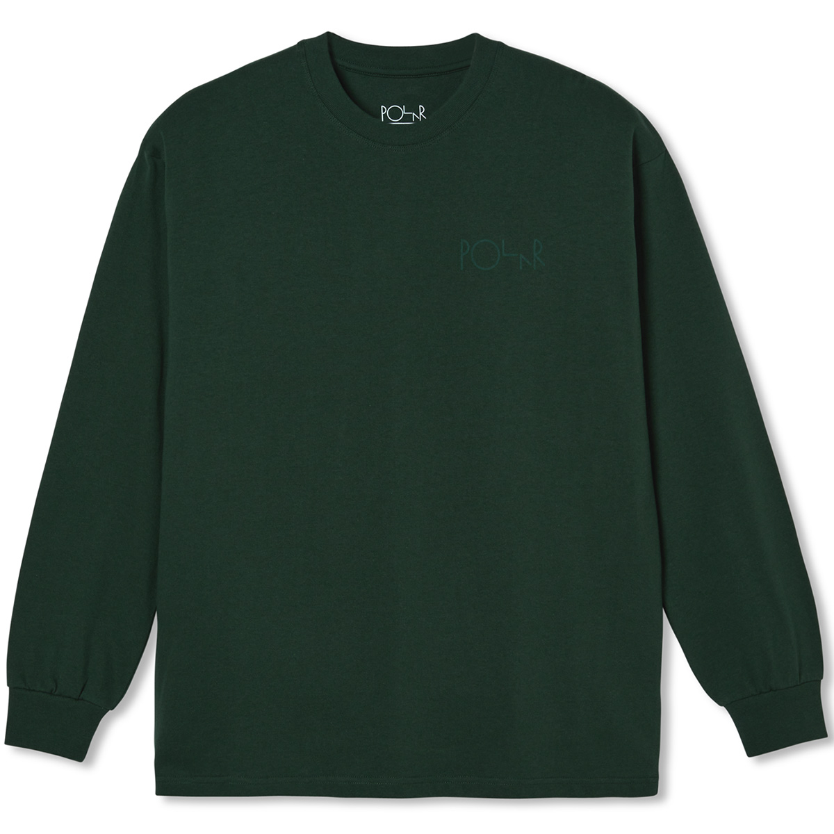 Polar Stroke Logo Longsleeve T-Shirt Jr. Dark Green