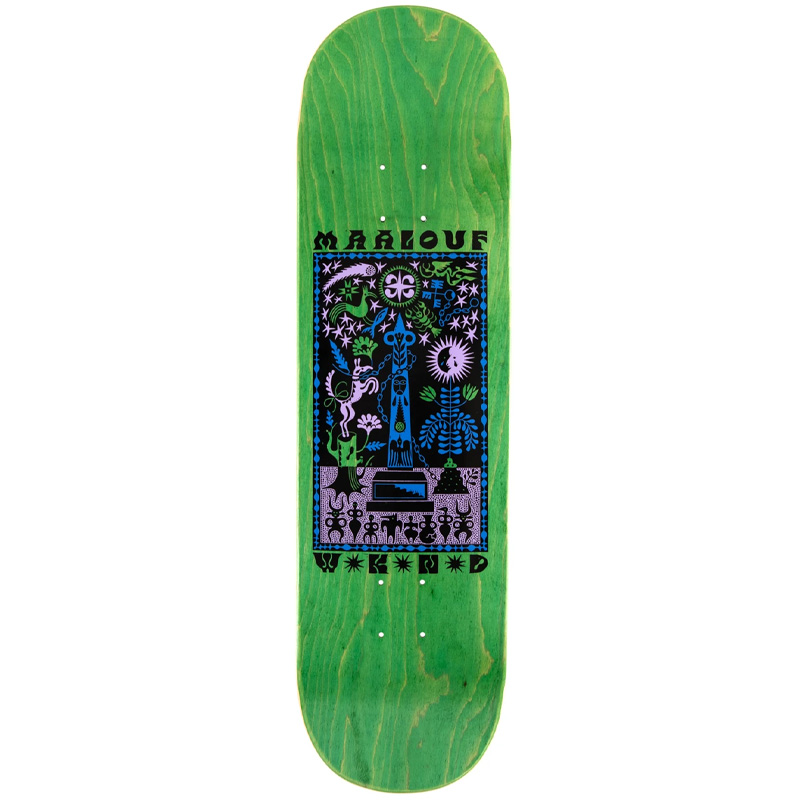 WKND Miracle Christian Maalouf Skateboard Deck 8.125