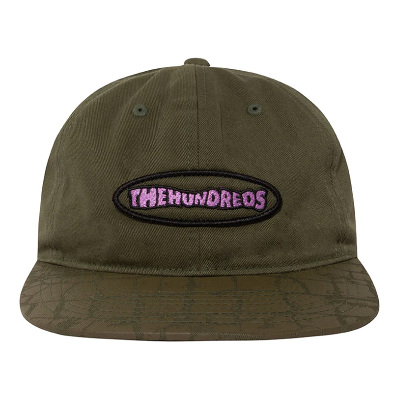 The Hundreds Croc Snapback Cap Forest The Hundreds Croc Snapback Cap Forest