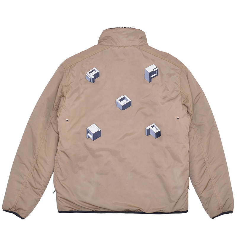 Pop Trading Company Adam Reversible Jacket Delta Camo