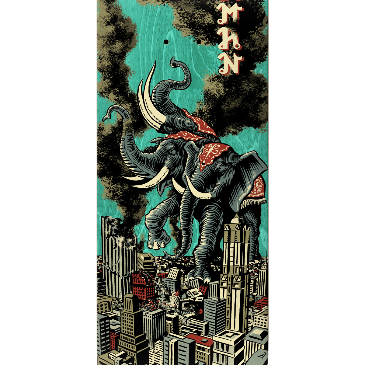 Real Praman Rampage Full Se Skateboard Deck 8.38 Real Praman Rampage Full Se Skateboard Deck 8.38