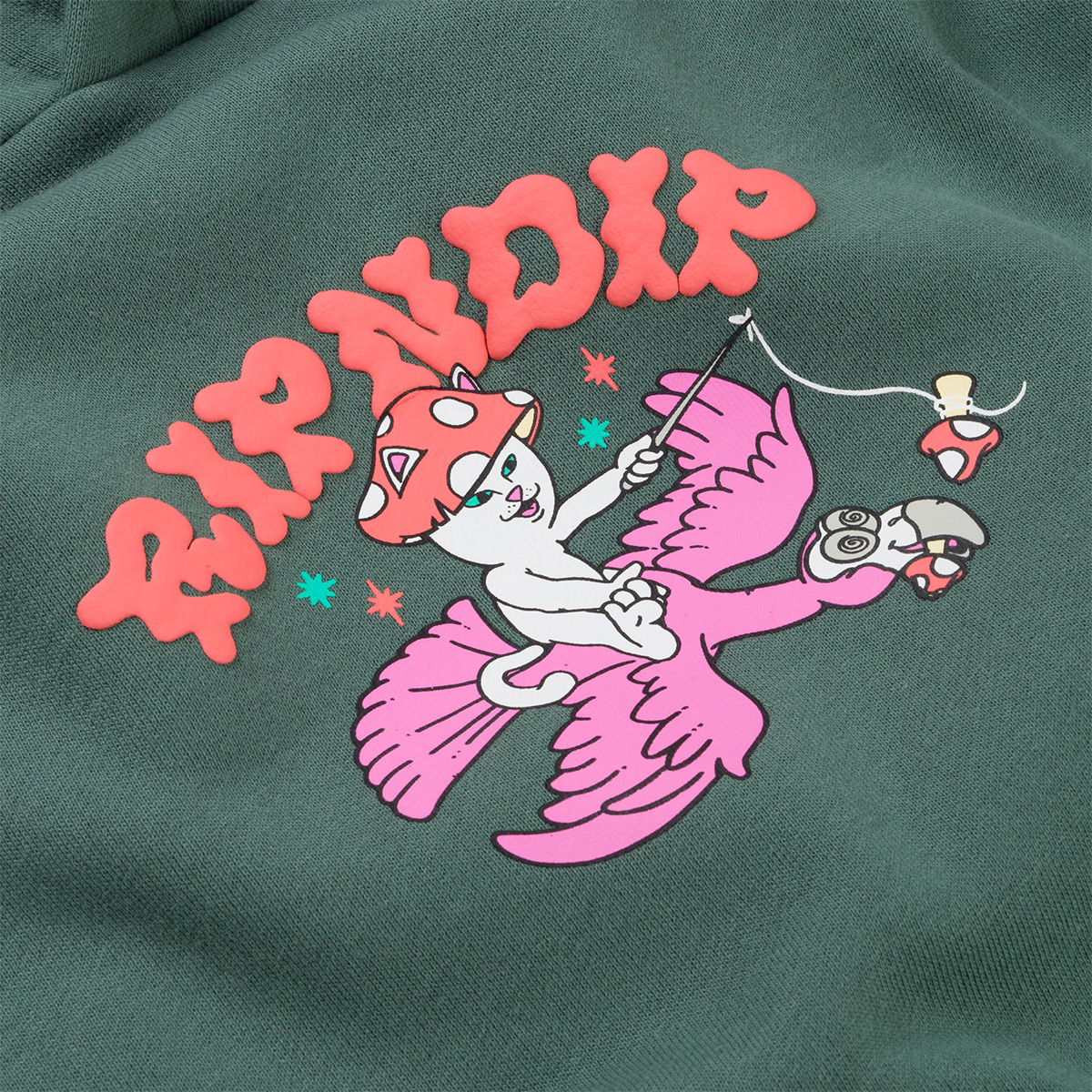 RipnDip Take A Trip Hooded Sweater Alpine Green RipnDip Take A Trip Hooded Sweater Alpine Green