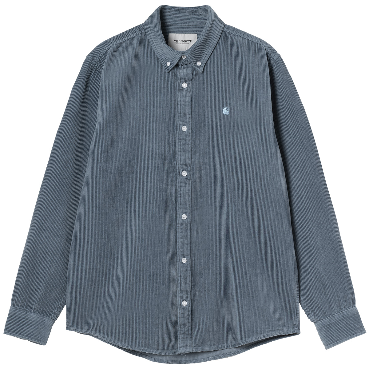 Carhartt WIP Madison Cord Longsleeve Shirt Angelite/Angelite Carhartt WIP Madison Cord Longsleeve Shirt Angelite/Angelite