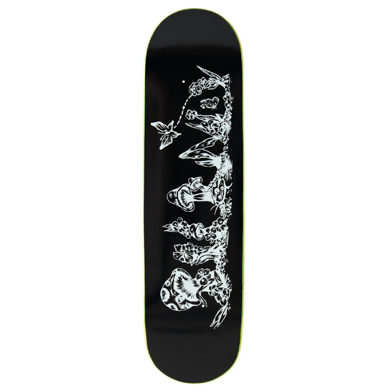 WKND Floral WKND Skateboard Deck Black 8.0