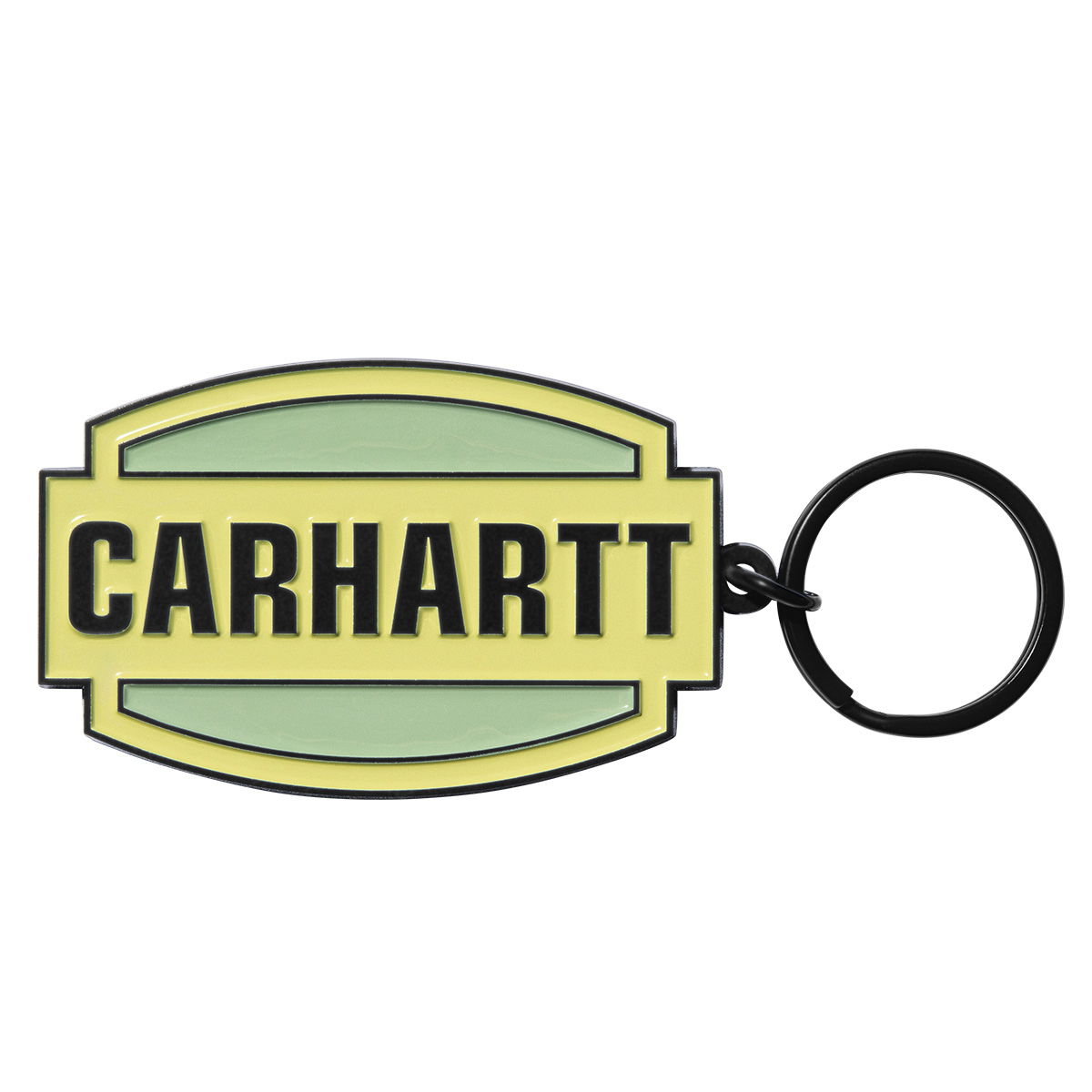 Carhartt WIP Press Script Keychain Arctic Lime