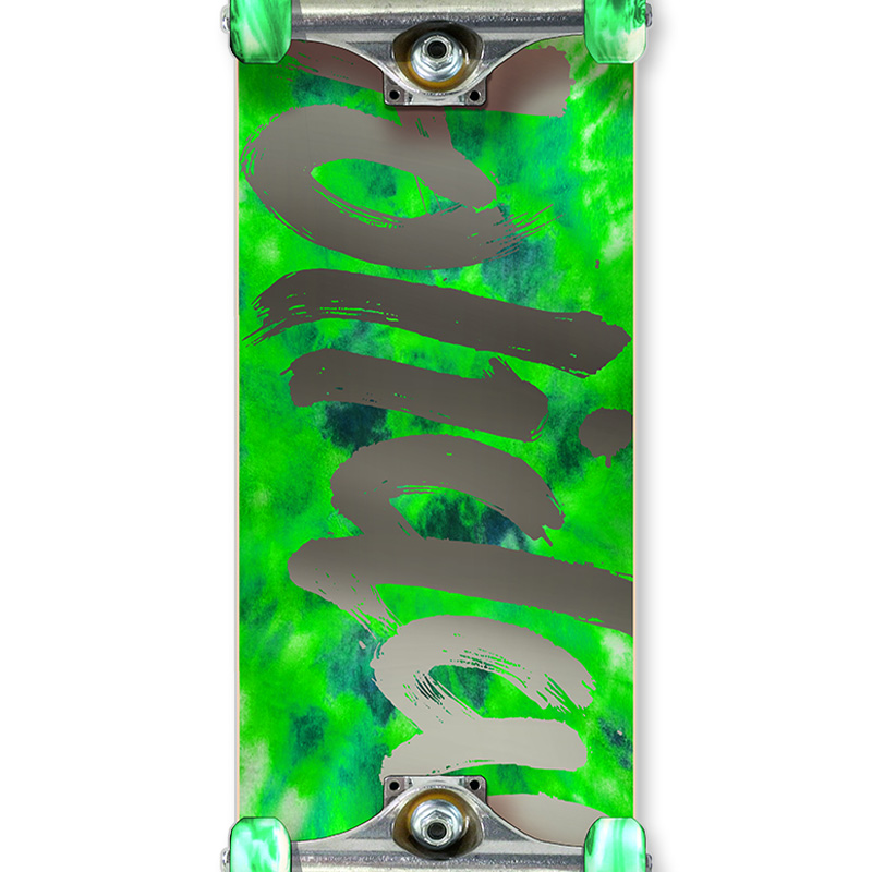 Holiday Skateboards Tie Dye Green Complete Skateboard 8.0 Holiday Skateboards Tie Dye Green Complete Skateboard 8.0