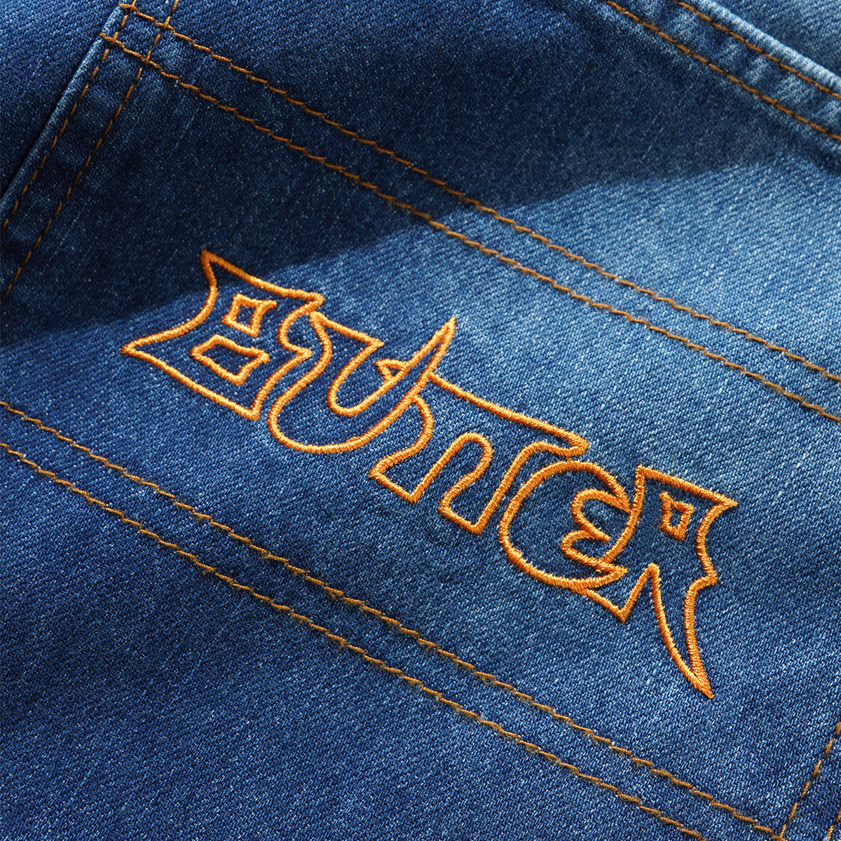 Butter Goods Encounter Denim Shorts Washed Slub Blue Butter Goods Encounter Denim Shorts Washed Slub Blue