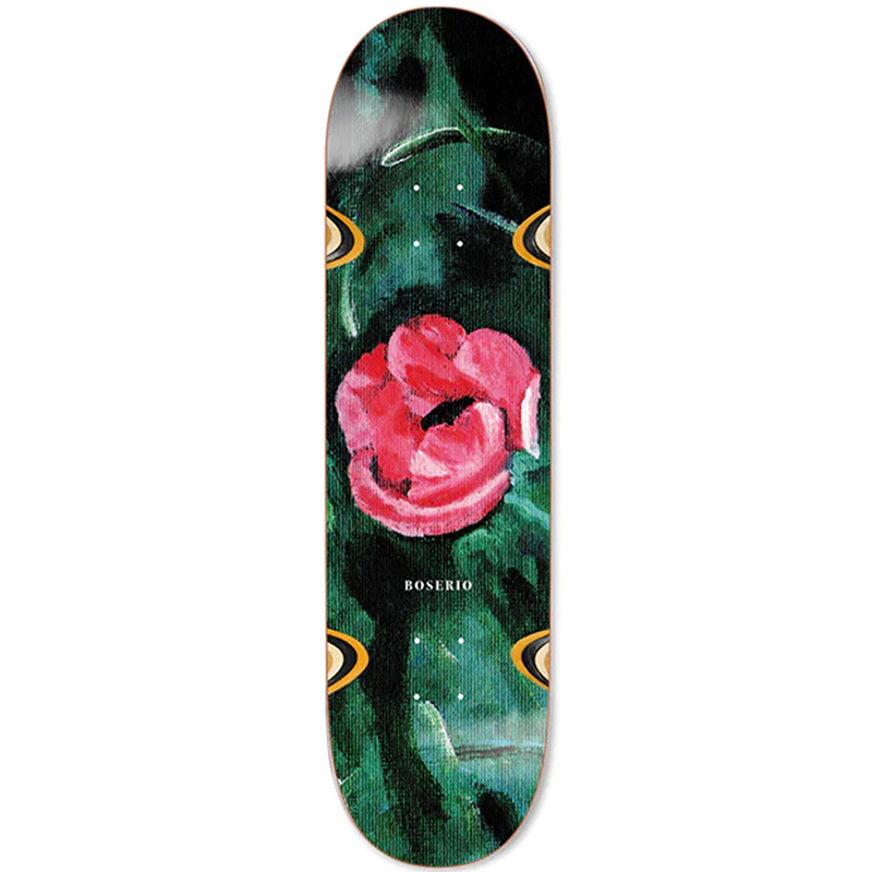 Polar Nick Boserio Amaryllis Wheel Wells Skateboard Deck Green 8.5 Polar Nick Boserio Amaryllis Wheel Wells Skateboard Deck Green 8.5