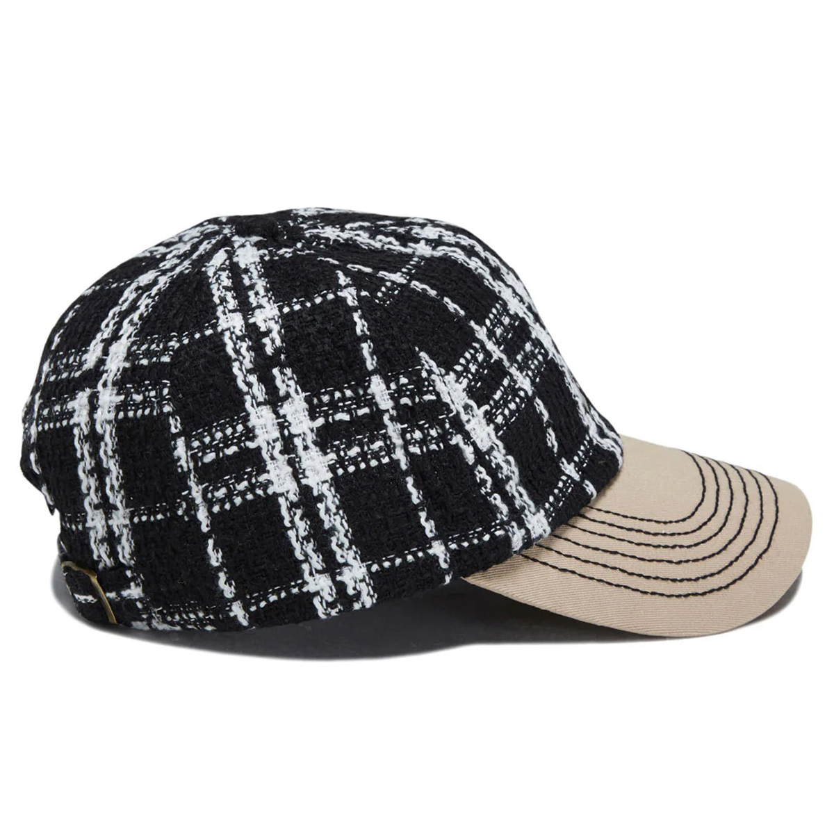 Fucking Awesome FA Seduction Plaid Snapback Cap Black/Plaid