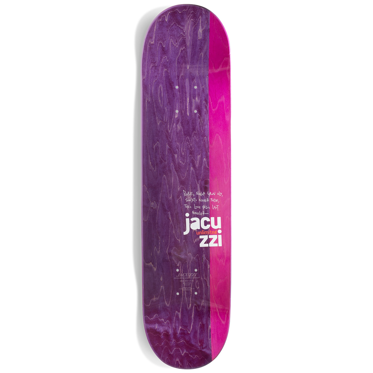 Jacuzzi Sea Monsters Skateboard Deck 8.0