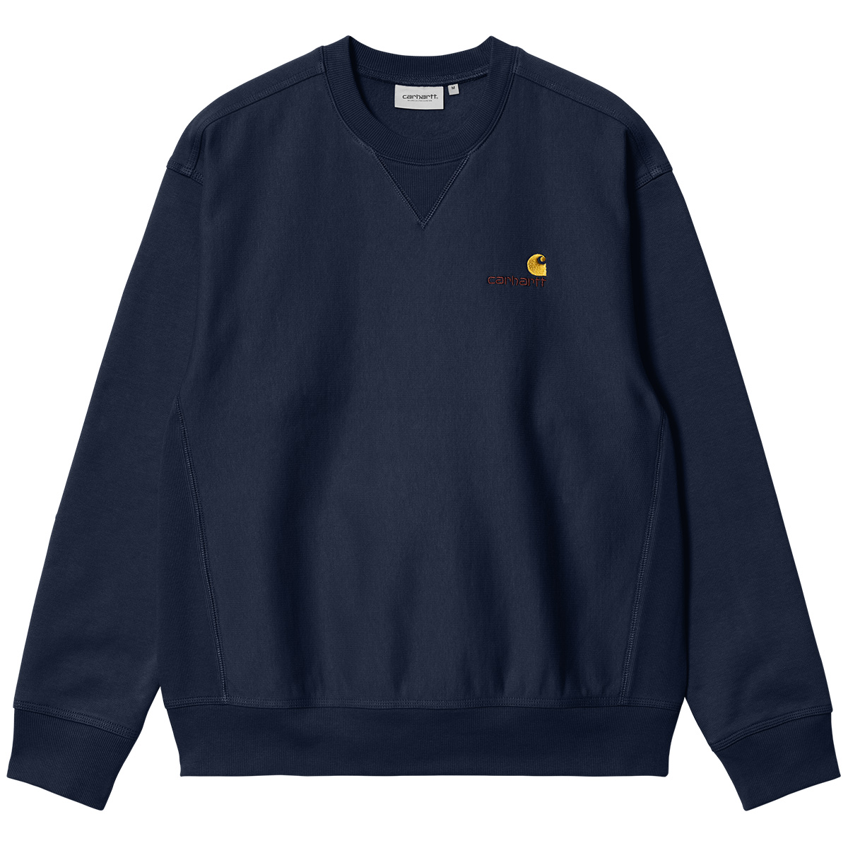 Carhartt WIP American Script Sweater Air Force Blue Carhartt WIP American Script Sweater Air Force Blue