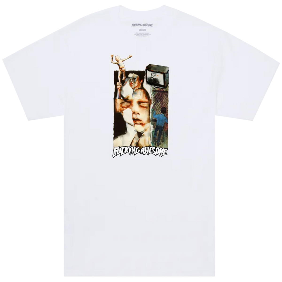 Fucking Awesome Peligroso T-Shirt White Fucking Awesome Peligroso T-Shirt White