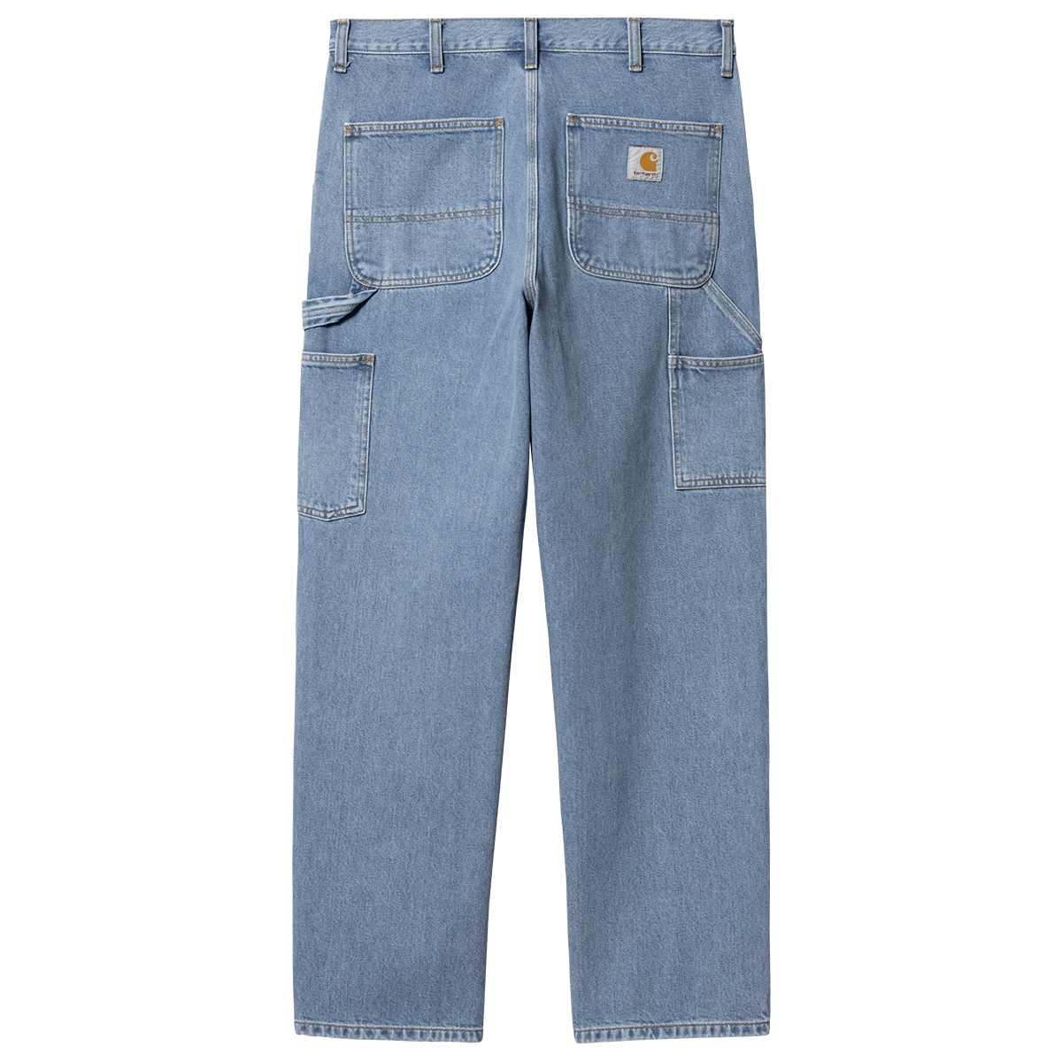 Carhartt WIP Double Knee Pant Blue Stone Bleached Carhartt WIP Double Knee Pant Blue Stone Bleached