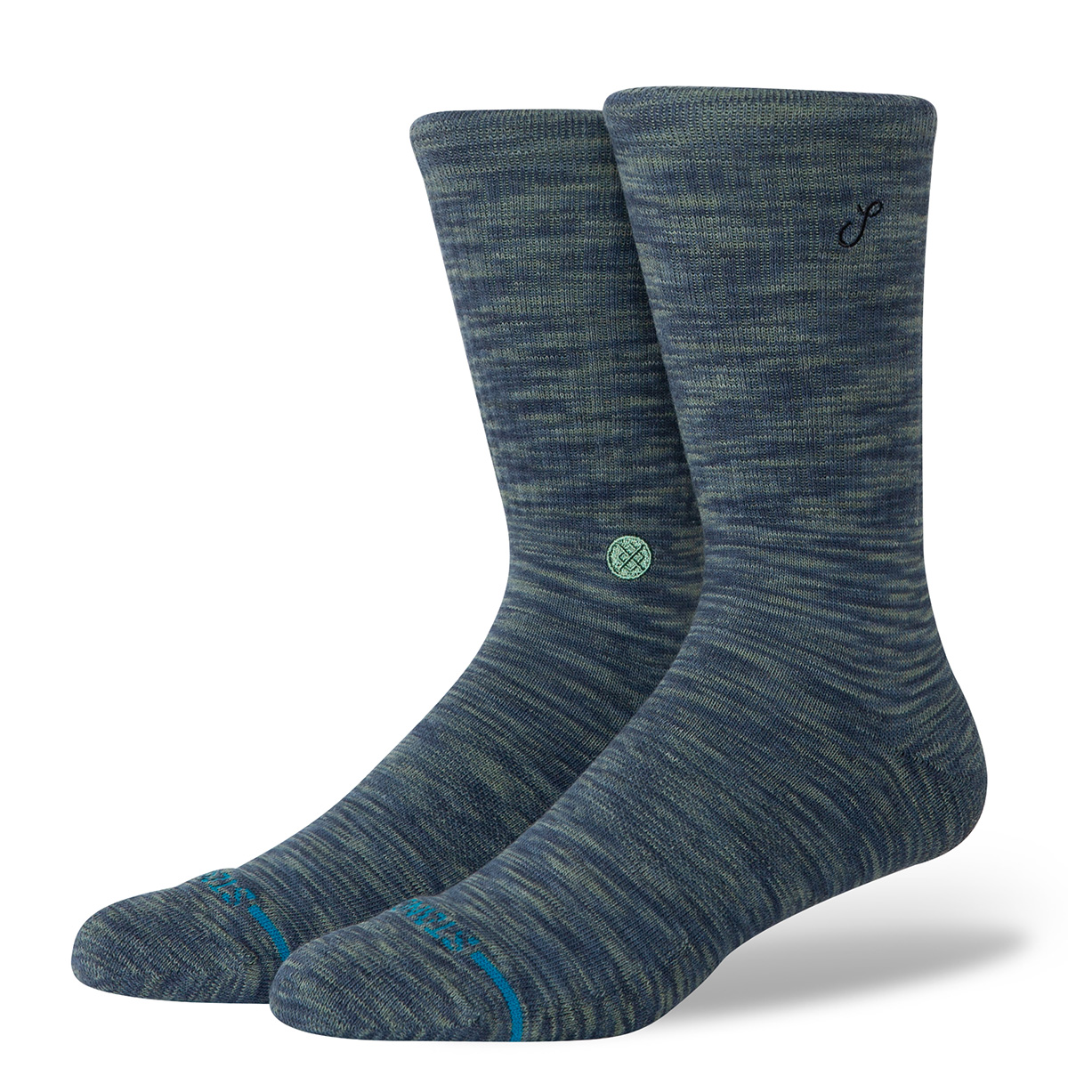 Stance Interstellar Crew Green